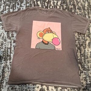Bobby Jack grey and Pink Shirt S/M